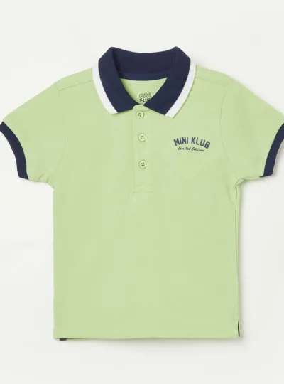 FS MINI KLUB Boys Contrast Trim Polo T-shirt